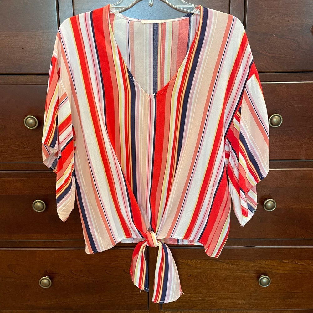 Striped Promesa top